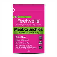 Feelwells Crunchies Dog Treats - 90g